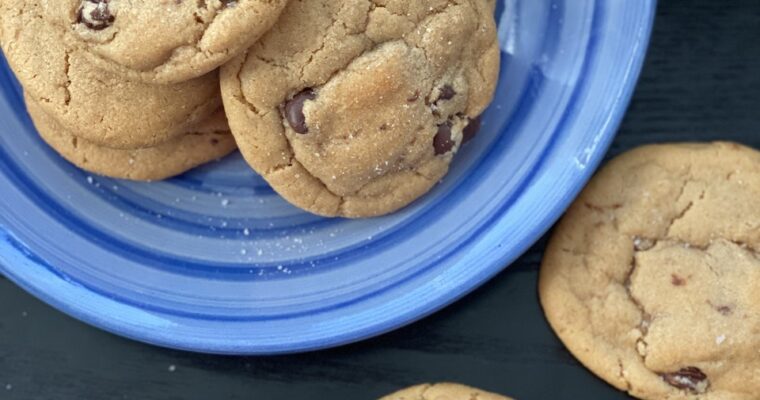 Brown Butter and Sea Salt Chocolate Chip Cookies
